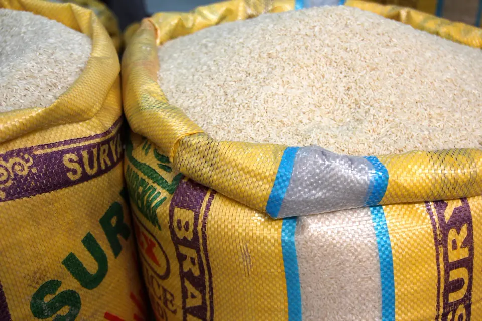 Rice by the sack