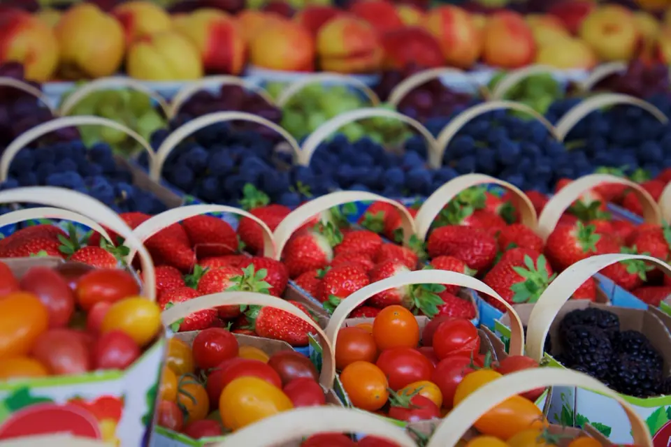 Fruit, sorted and ready